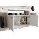 Meuble TV Mural 55 Pouces Maxi Blanc