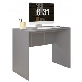 Bureau Gris Mat L 90 H 76 P 54 cm