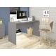 Bureau Gris Mat 136 cm