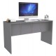 Bureau Gris Mat 136 cm