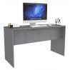 Bureau Gris Mat 136 cm