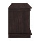 Meuble TV 55 Pouces 136 cm 2 Portes 2 Niches Wengé