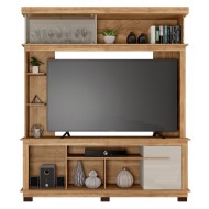 Meuble Living TV 65 Pouces Chêne Ecru