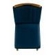 Lot de 2 Chaises ISIS Velours Bleu