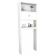 Armoire WC 2 Portes Blanche 175 cm