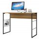 Bureau Miel 120 cm Pieds Métalliques