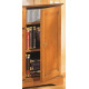 Meuble TV HIFI grand écran 3 portes Louis Philippe 6712V