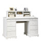 Bureau Blanc de Style Anglais "Bureau du Notaire"