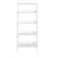 Etagère Escalier 4 Niches Blanche Largeur 61 Hauteur 140.3 Profondeur 40 cm