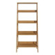 Etagère Escalier 4 Niches Chêne Largeur 61 Hauteur 140.3 Profondeur 40 cm